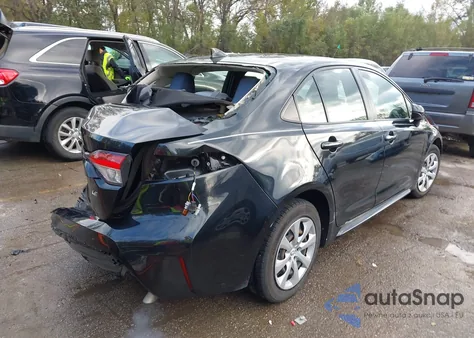 2021 Toyota Corolla Le z USA, uszkodzony, nr VIN JTDEPMAE2MJ183209